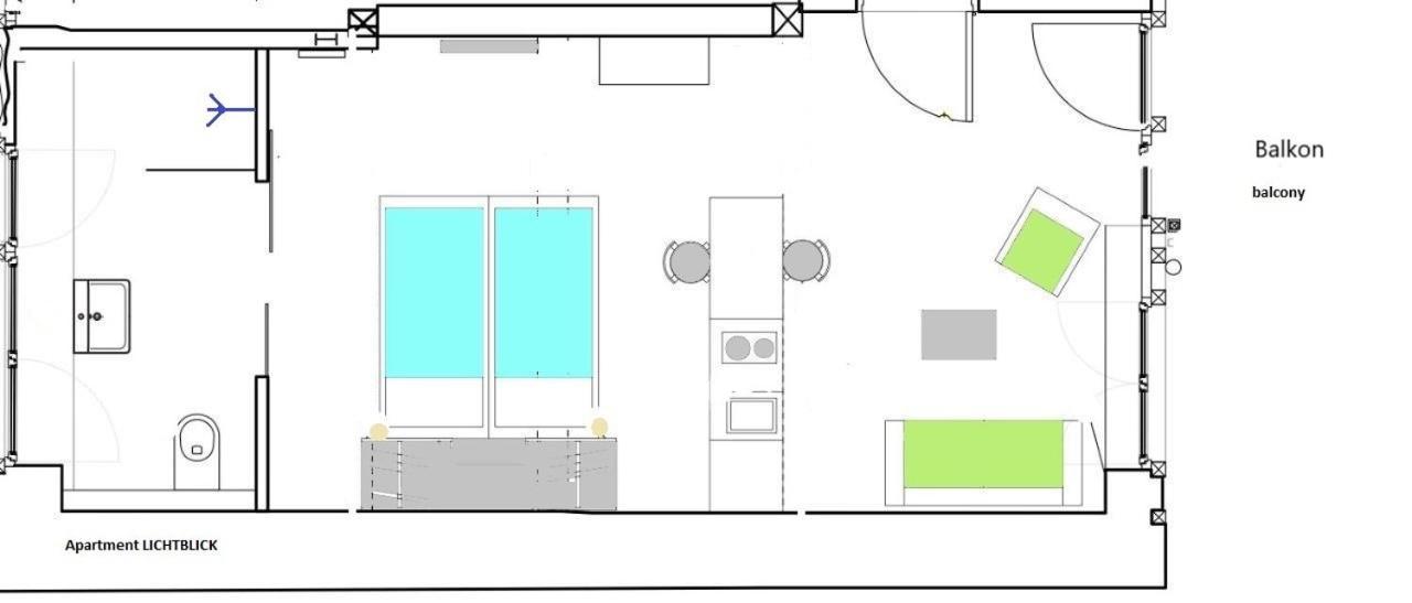 1463 Apartmenthaus Карлсруе Екстериор снимка